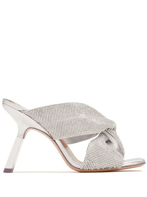 Woman silver sandals Sebastian Milano | SE1175SILVER